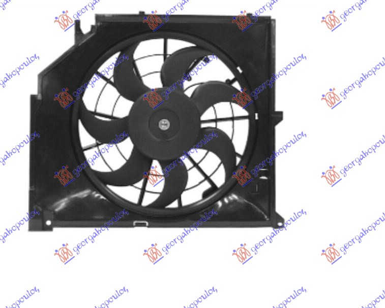 Ventilator komplet (BENZIN) (SA KONTROLNOM JEDINICOM) (NRF)