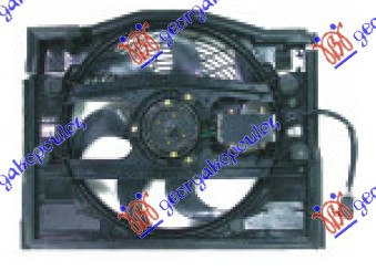 Ventilator klime komplet (BENZIN/DIZEL) (BEZ KONTROLNE JEDINICE)