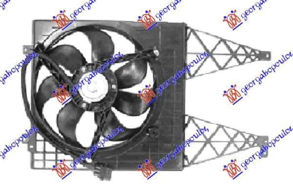 Ventilator hladnjaka () (1.6/1.8 BENZIN - 1.9 DIZEL)