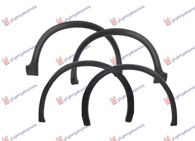 Rub plastični blatobrana (SET 4 KOM)