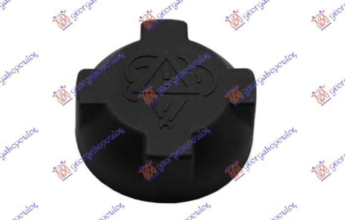 Poklopac posude za antifriz crni (1.2bar)