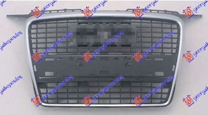 PVC maska siva (HROM OKVIR) (BEZ DRZACA TABLICE) 2005- (& SPORTBACK)
