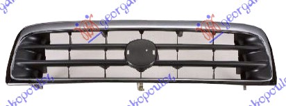 PVC maska hrom