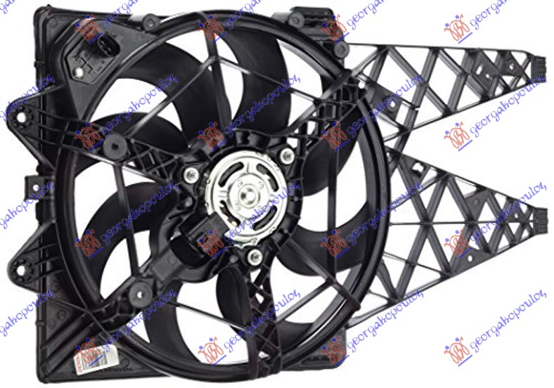 Ventilator komplet (1.4 TURBO / 1.6 MJET)