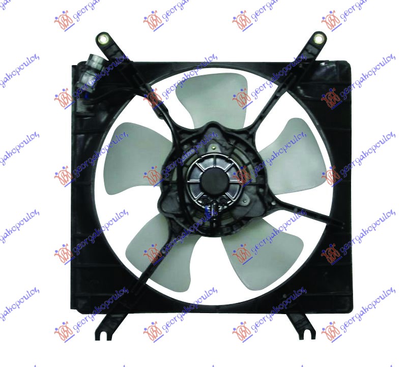 Ventilator hladnjaka komplet (BENZIN)