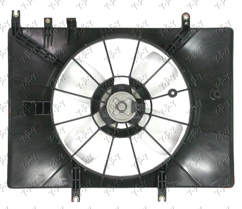 Ventilator hladnjaka komplet (BENZIN) (+/-AC)