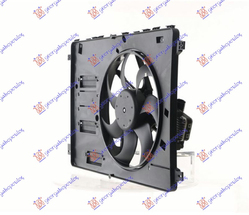 Ventilator komplet 2.0/2.3 benzin - 2.0/2.2 dizel