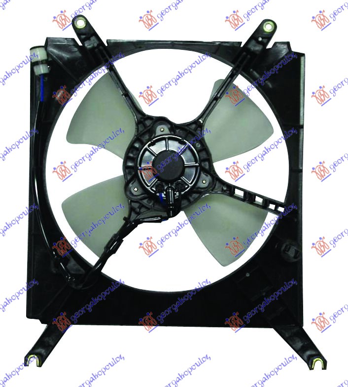 Ventilator komplet (BENZIN) (275mm) (2 PIN) (JAPAN)