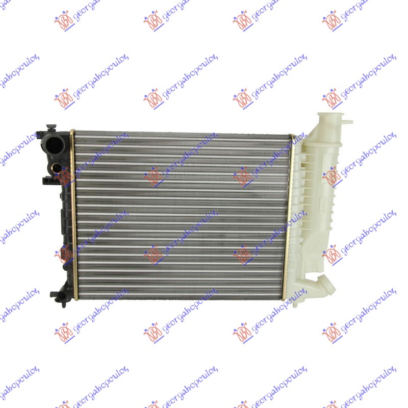 Hladnjak motora 1.1/1.4 benzin (-AC) (460x380) (BEZ OSIGURACA)