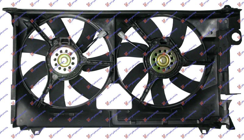 Ventilator (DUPLI) komplet (BENZIN/DIZEL)