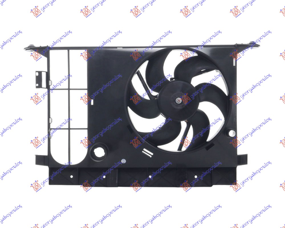 Ventilator komplet (BENZIN) (-AC)