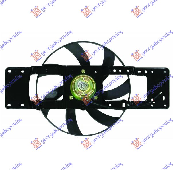 Ventilator hladnjaka komplet (BENZIN) (-AC) (30cm)