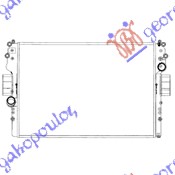 Hladnjak motora 2.8D-TDi (+AC) (65x45x37)