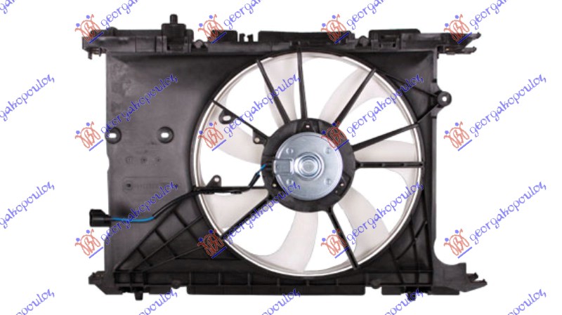 Ventilator komplet (1.4 D4d)