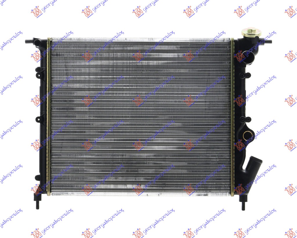 Hladnjak motora 1.4cc (43x37.8)