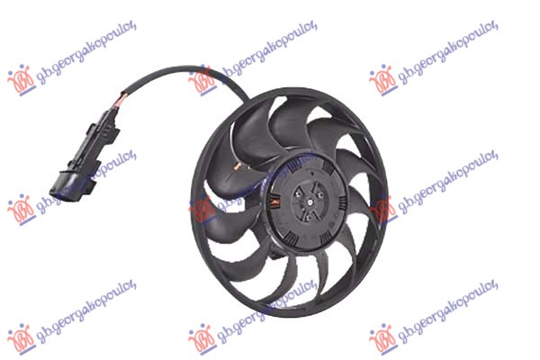 Ventilator komplet 3.0 dizel (40cm) (600w)