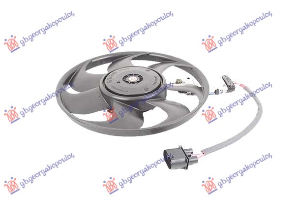 Ventilator komplet 2.0 benzin/dizel - 3.0 dizel (35cm) (400w)