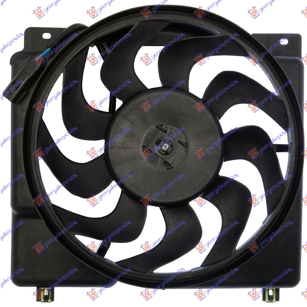 Ventilator komplet (BENZIN) (2 PIN)