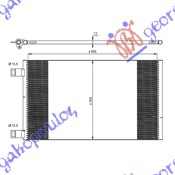 Hladnjak klime 1.6i 16V - 1.5 dci (575x355x12)