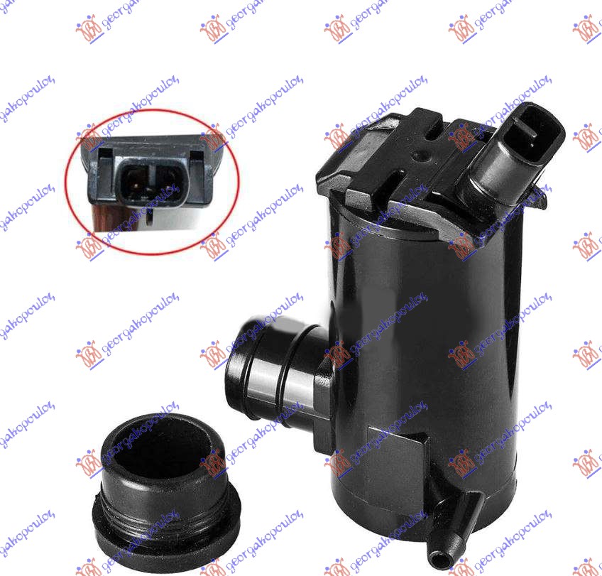 Motor posude brisača (1 PUMPA)