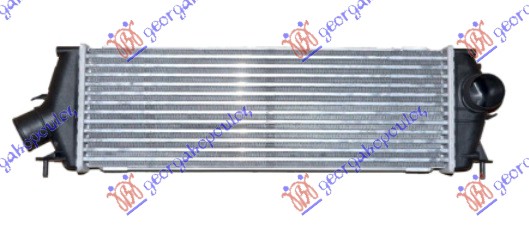Hladnjak interkulera 2.0 cdti 2.5 dti cdti (538x175x40)