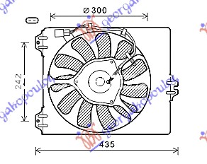 Ventilator (1.9 JTD-DDiS)