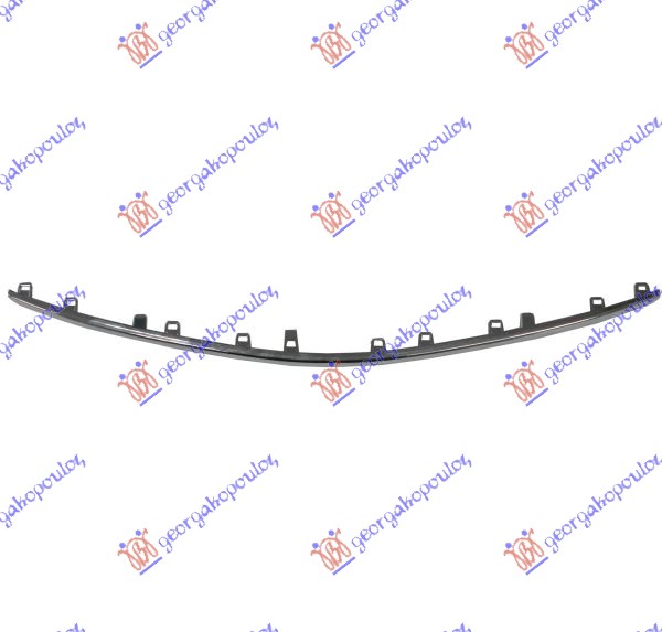 Lajsna PVC maske donja hrom