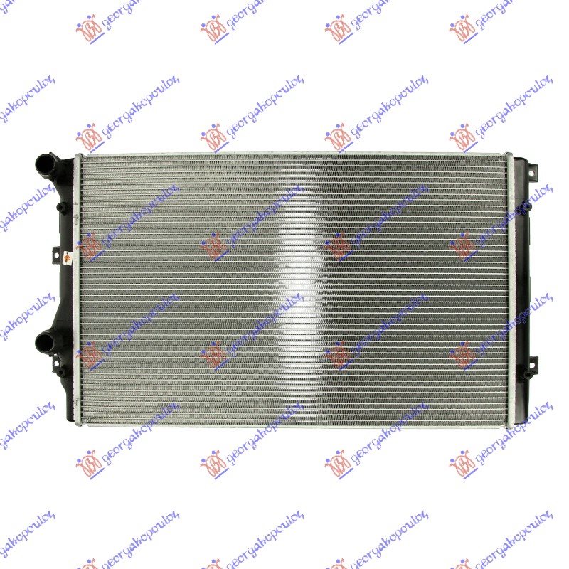 Hladnjak motora 1.2/1.4/1.6/1.8 tsi benzin - 1.9 TDI dizel (650x410) (MEHANICKI SPOJ)