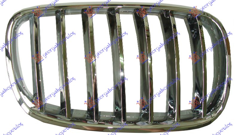 PVC maska hrom D
