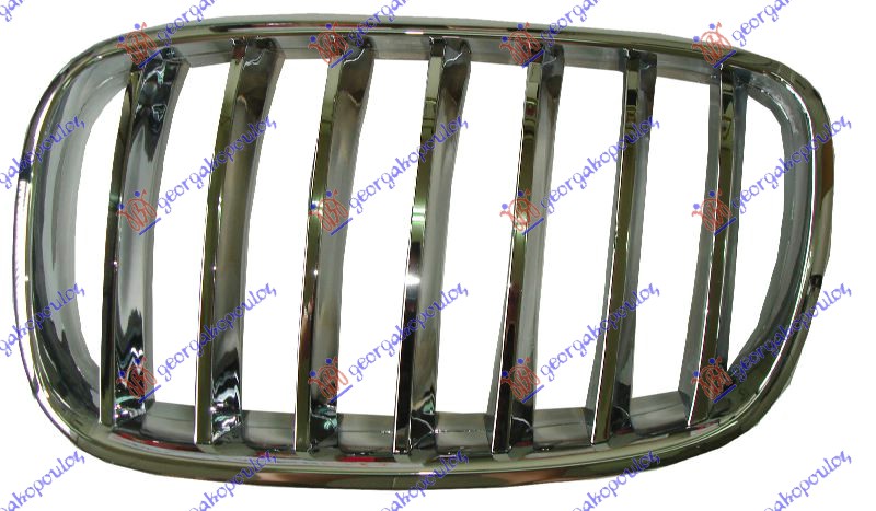 PVC maska hrom L