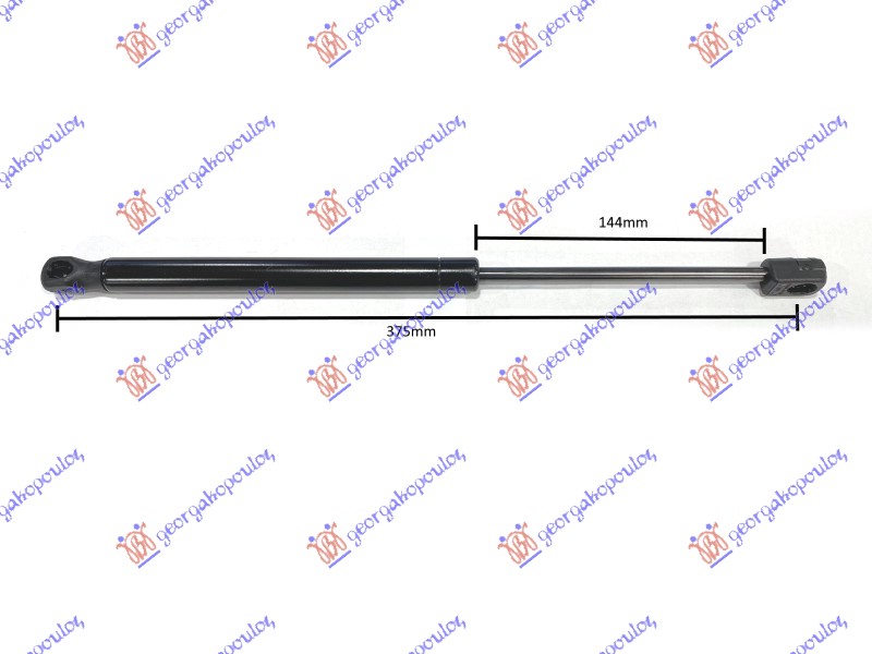 Amortizer gepek vrata (377L-365N) (HOD 144mm)