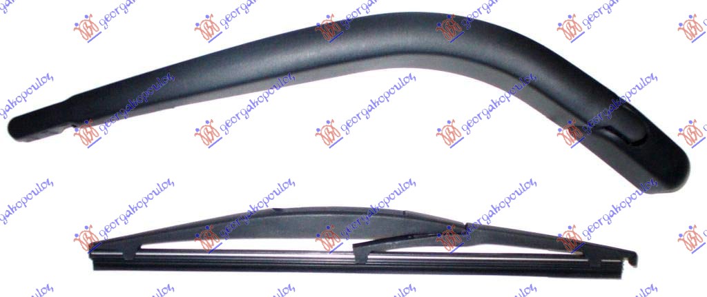 Zadnji brisač komplet 250mm