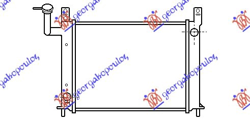 Hladnjak motora 1.4/1.6CC (490x348) (KOYO)