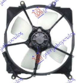 Ventilator hladnjaka komplet (BENZIN)