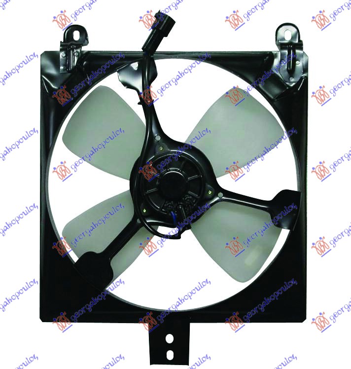 Ventilator hladnjaka komplet (BENZIN)