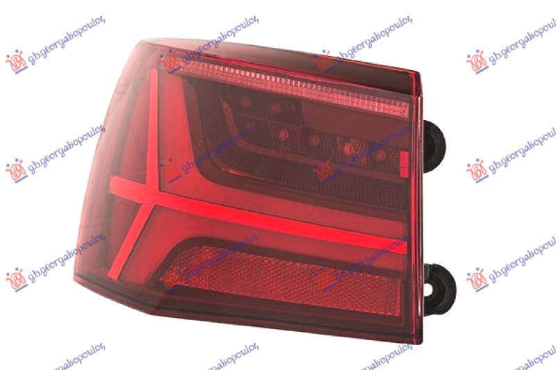 Stop lampa spoljašnja LED (DYNAMIC) karavan (VALEO) D