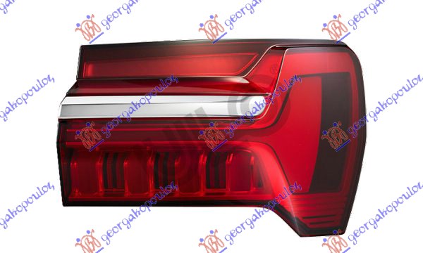 Stop lampa spoljašnja LED dynamic (HROM LAJSNA) (ULO) D