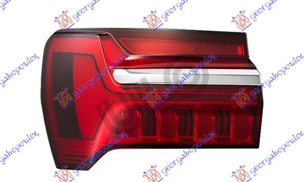 Stop lampa spoljašnja LED dynamic (HROM LAJSNA) (ULO) L