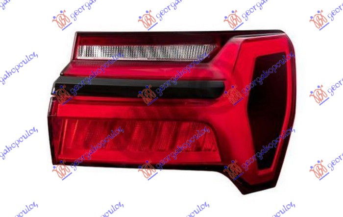 Stop lampa spoljašnja LED (CRNA LAJSNA) (ULO) D