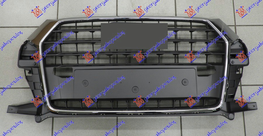 PVC maska siva (HROM OKVIR) (BEZ DRZACA TABLICE)