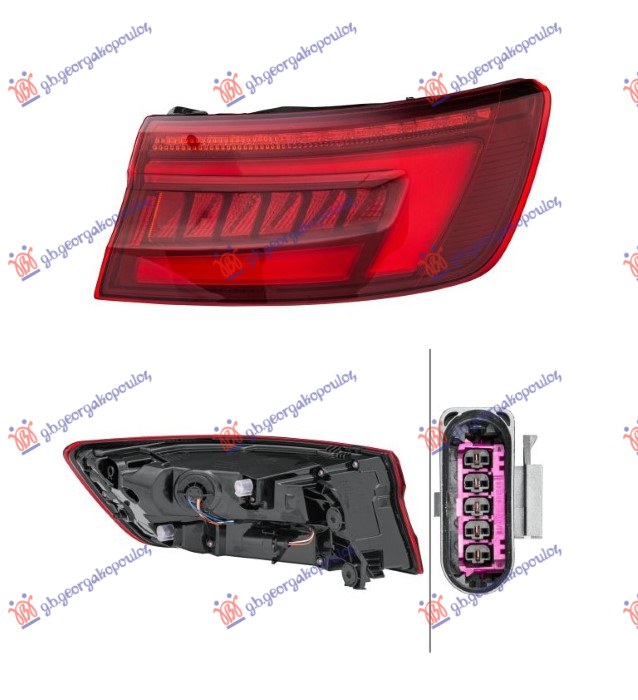Stop lampa spoljašnja LED (S4) (HELLA) D
