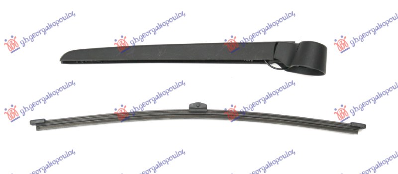 Zadnji brisač komplet 375mm