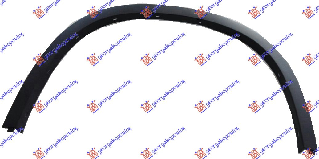 Rub plastični prednjeg blatobrana D