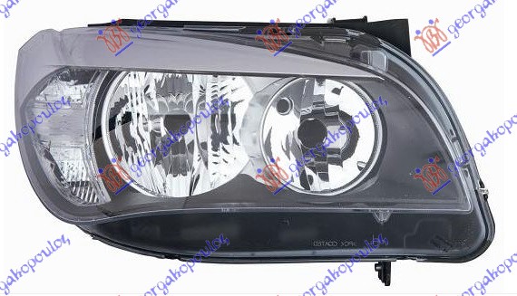 Far električni (H7/H7) crni (VALEO) D