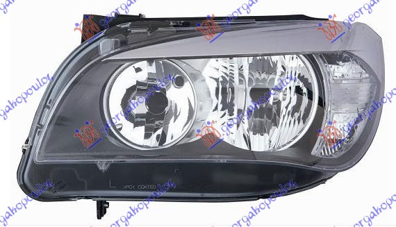 Far električni (H7/H7) crni (VALEO) L