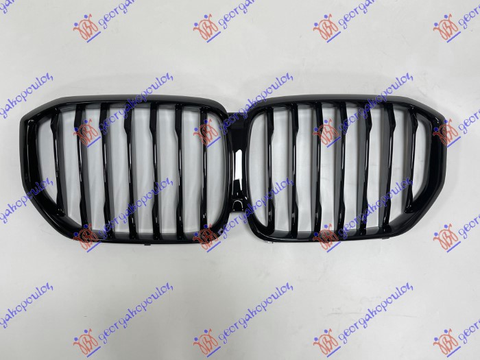 PVC maska sjaj-crna