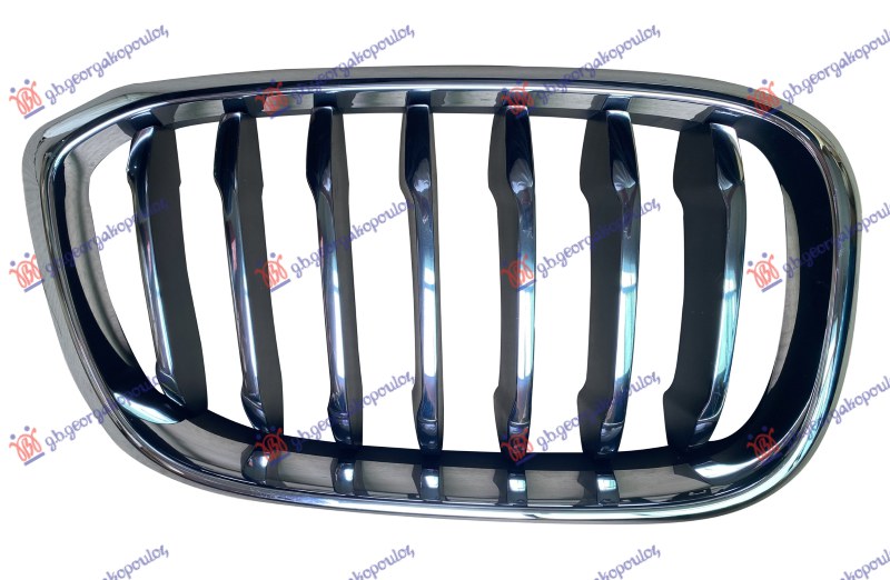PVC maska hrom/hrom/hrom (LUXURY LINE) D