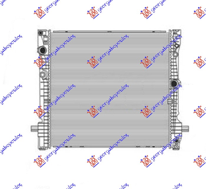 Hladnjak motora 3.0 benzin - 2.0/3.0 dizel (615x588)