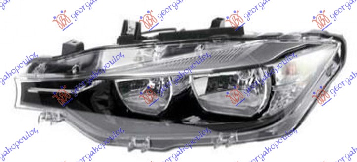 Far električni (H7/H7) sa LED dnevnim svetlom (HELLA) D