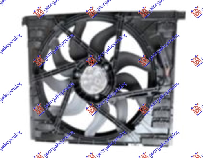Ventilator komplet (2.0 BENZIN - 2.0/3.0 DIZEL)